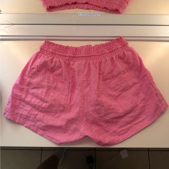 Love Tree Vibrant Blue and Pink Shorts Set - Picture 2 of 4